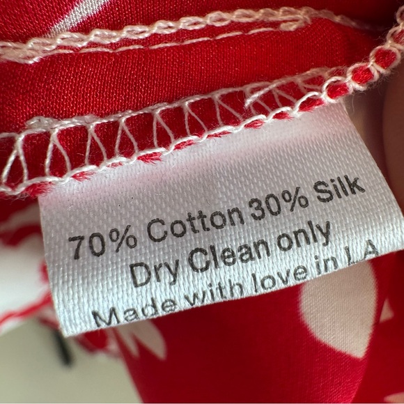 Never a Wallflower Floral Mini Wrap Dress Silk Blend NWT $298 Small - Picture 7 of 7